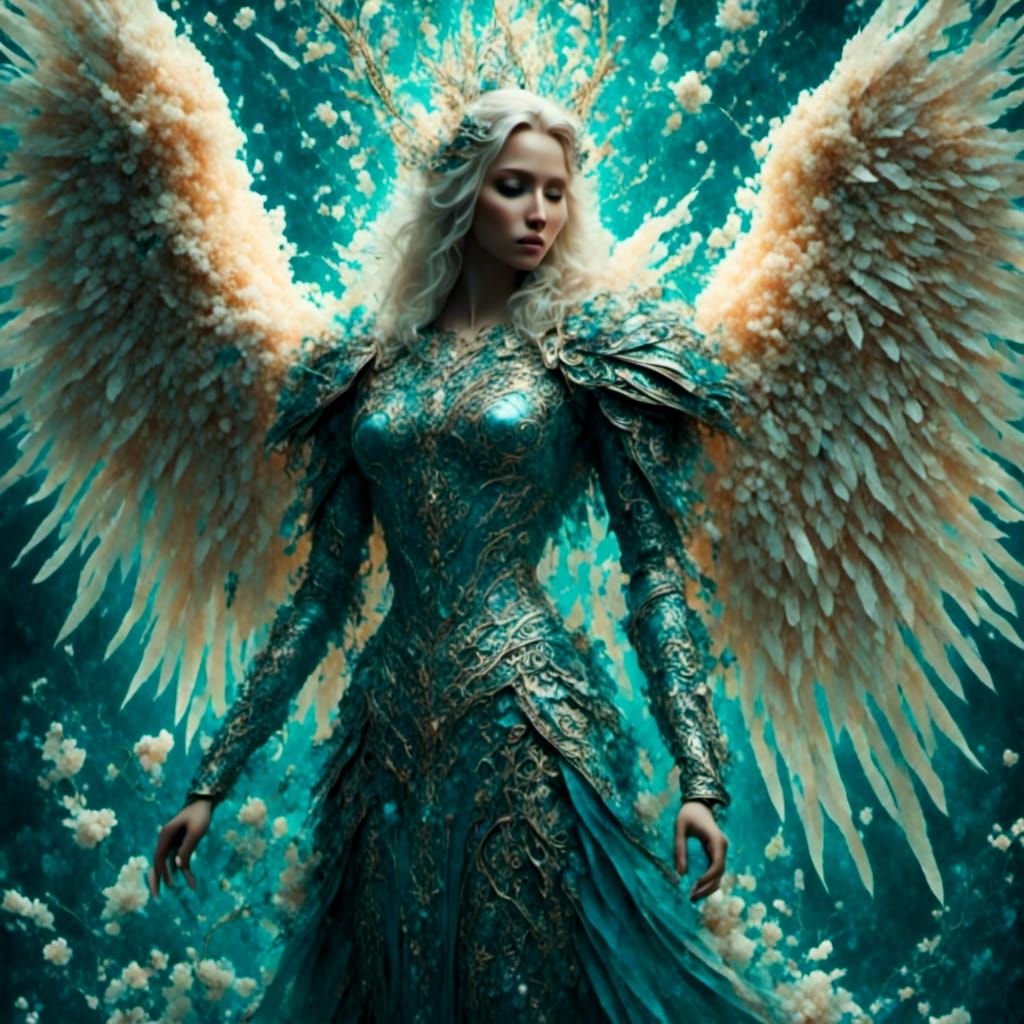 St. Michael the Archangel Hyperrealistic Portrait