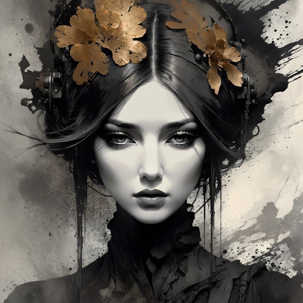 Ephemeral Beauty in Charred Surrealism