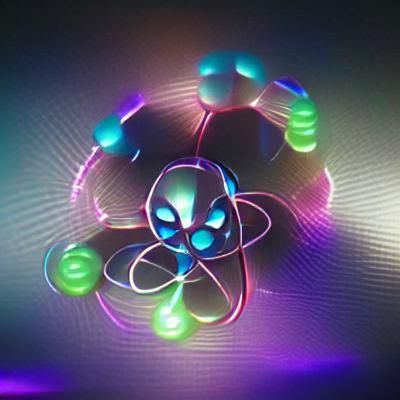 Detailed Scientific Visualization of a Single Atom