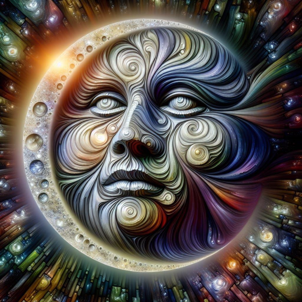 Man in the Moon Matte Painting