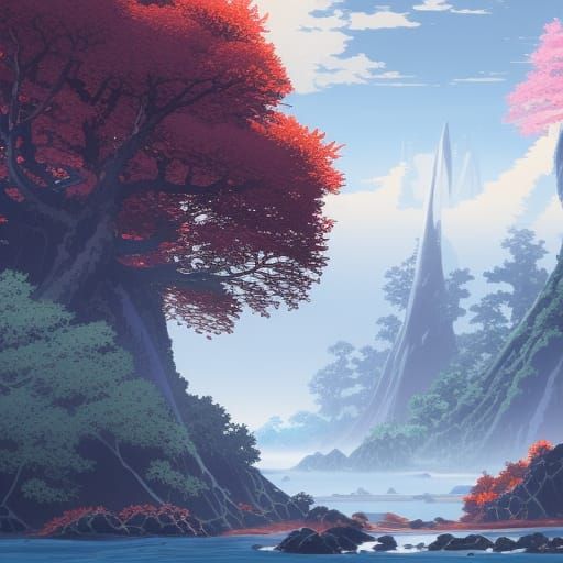 Kresnik in Midsomer Fire: Hokusai-Inspired Art