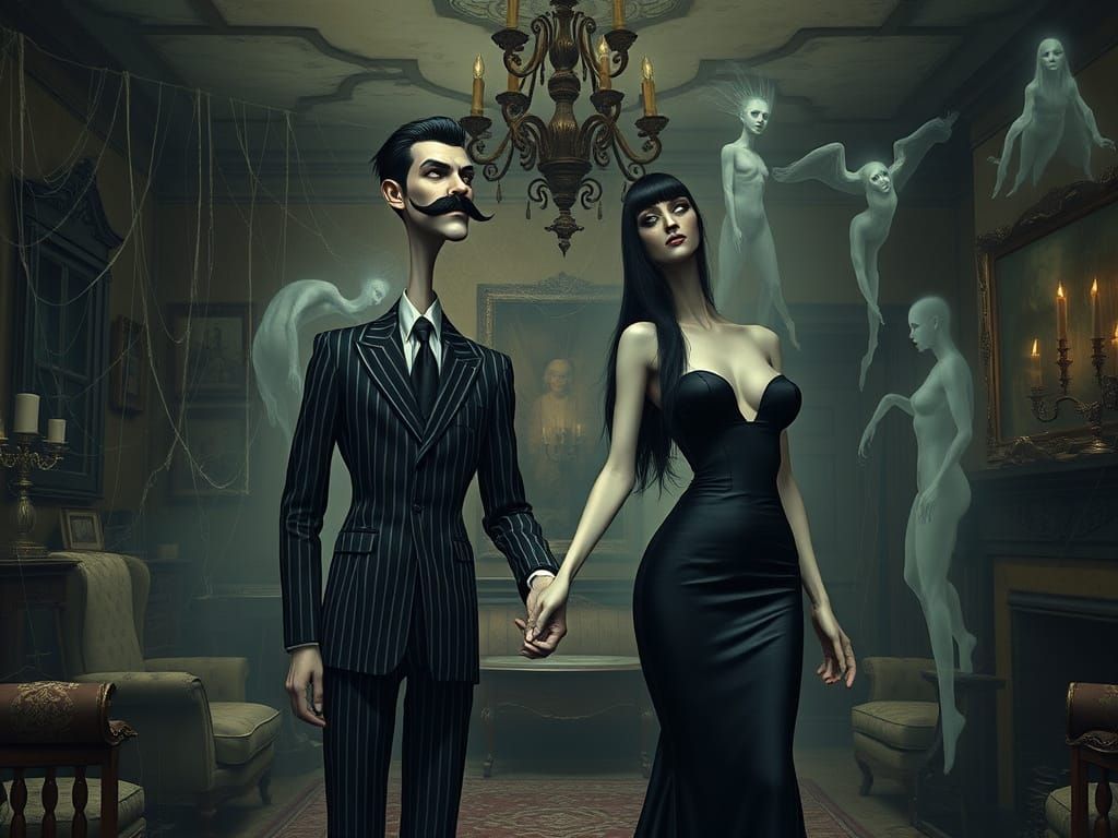 Gomez and Morticia 3