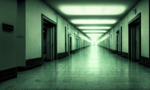 Ethereal Ghosts Illuminate Turn-of-the-Century Hospital