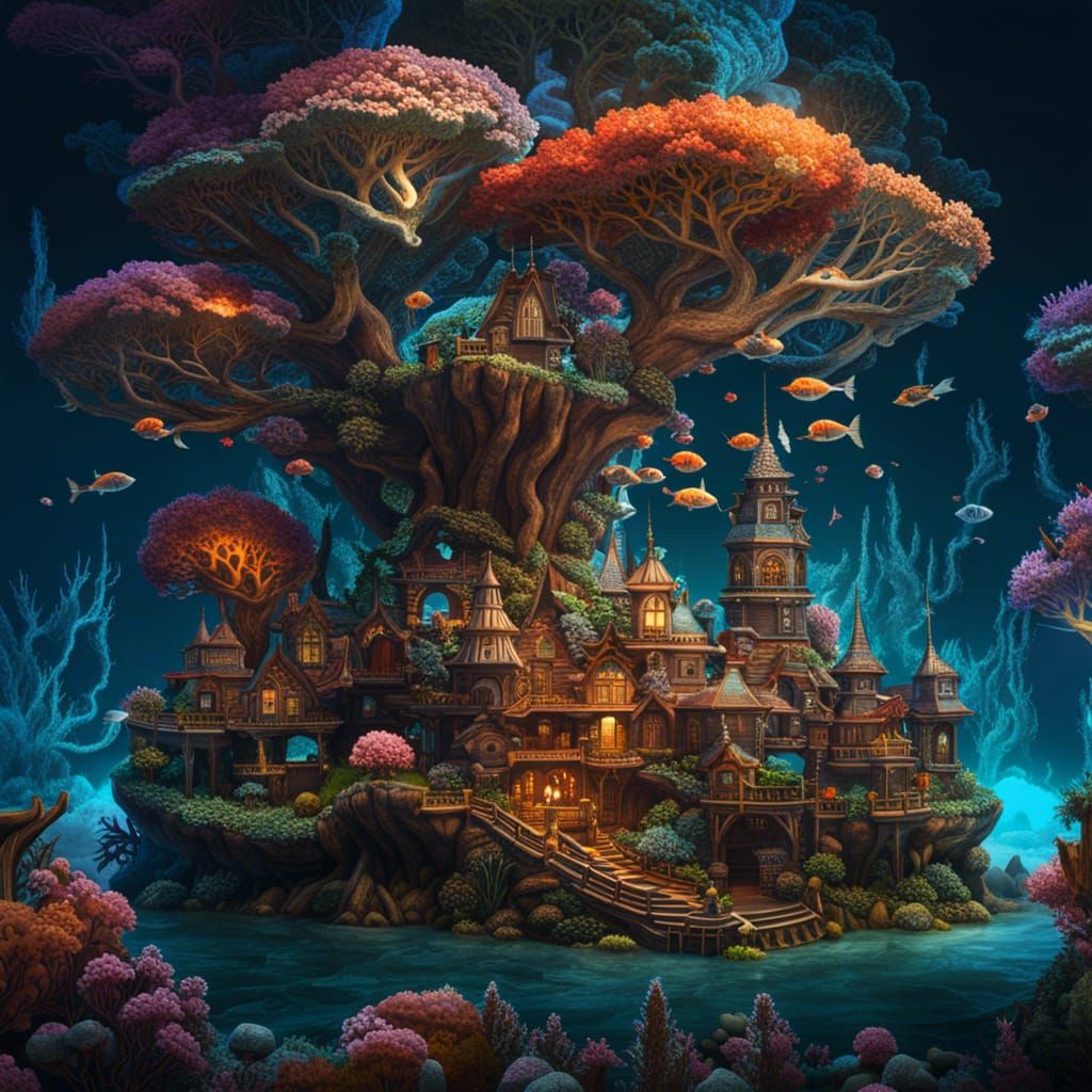 Mermaid Kingdom: A Whimsical Underwater Fantasy
