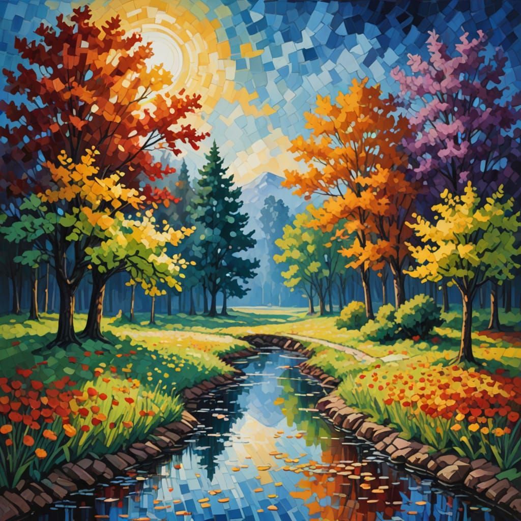 Appletree Lake Landscape