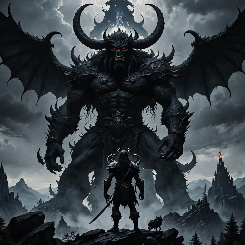 Chernobog: Massive Shadow Demon Slavic God