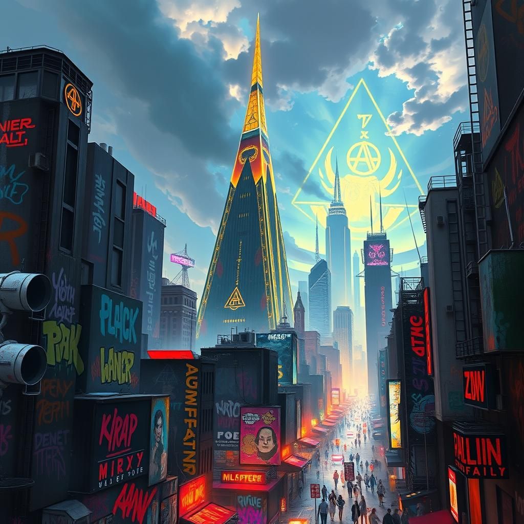 A dystopian future where citizens live under constant survei...