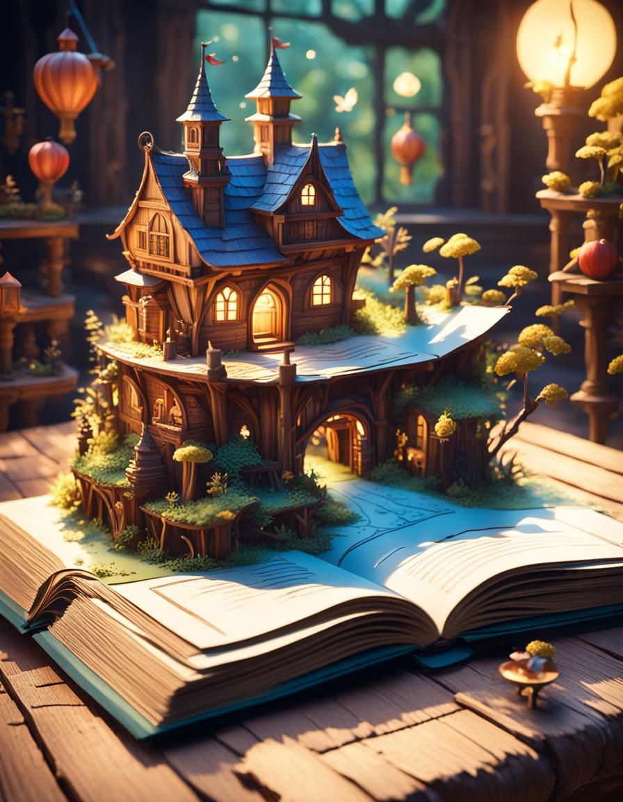 Pop-Up Book of Fairy Tales I