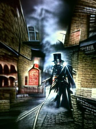 Victorian London Alleyway Scene