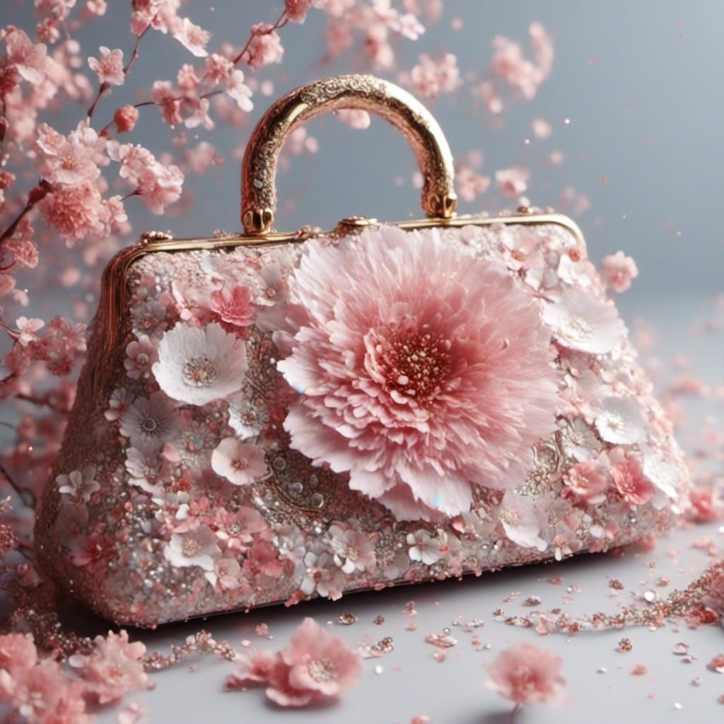 Designer Purse in Modern Feminine Dwelling