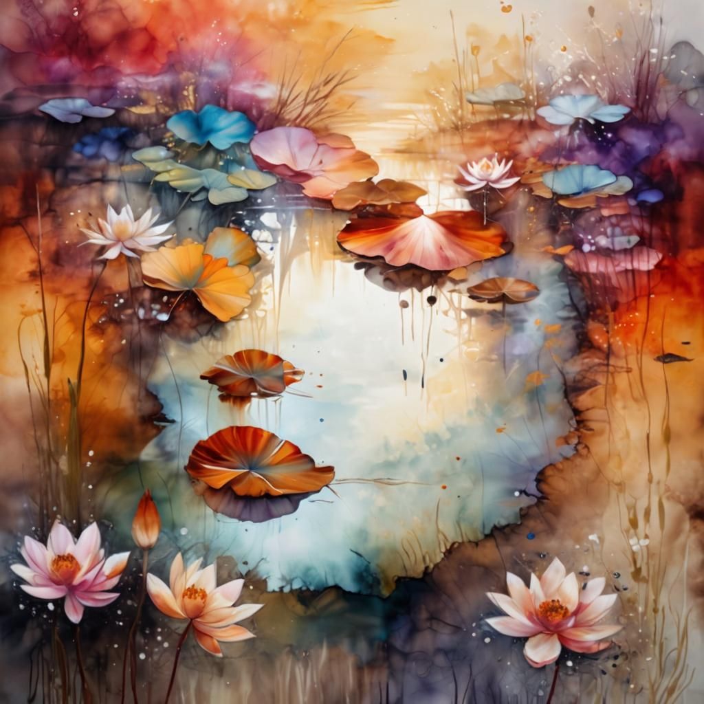 The woman under the surface