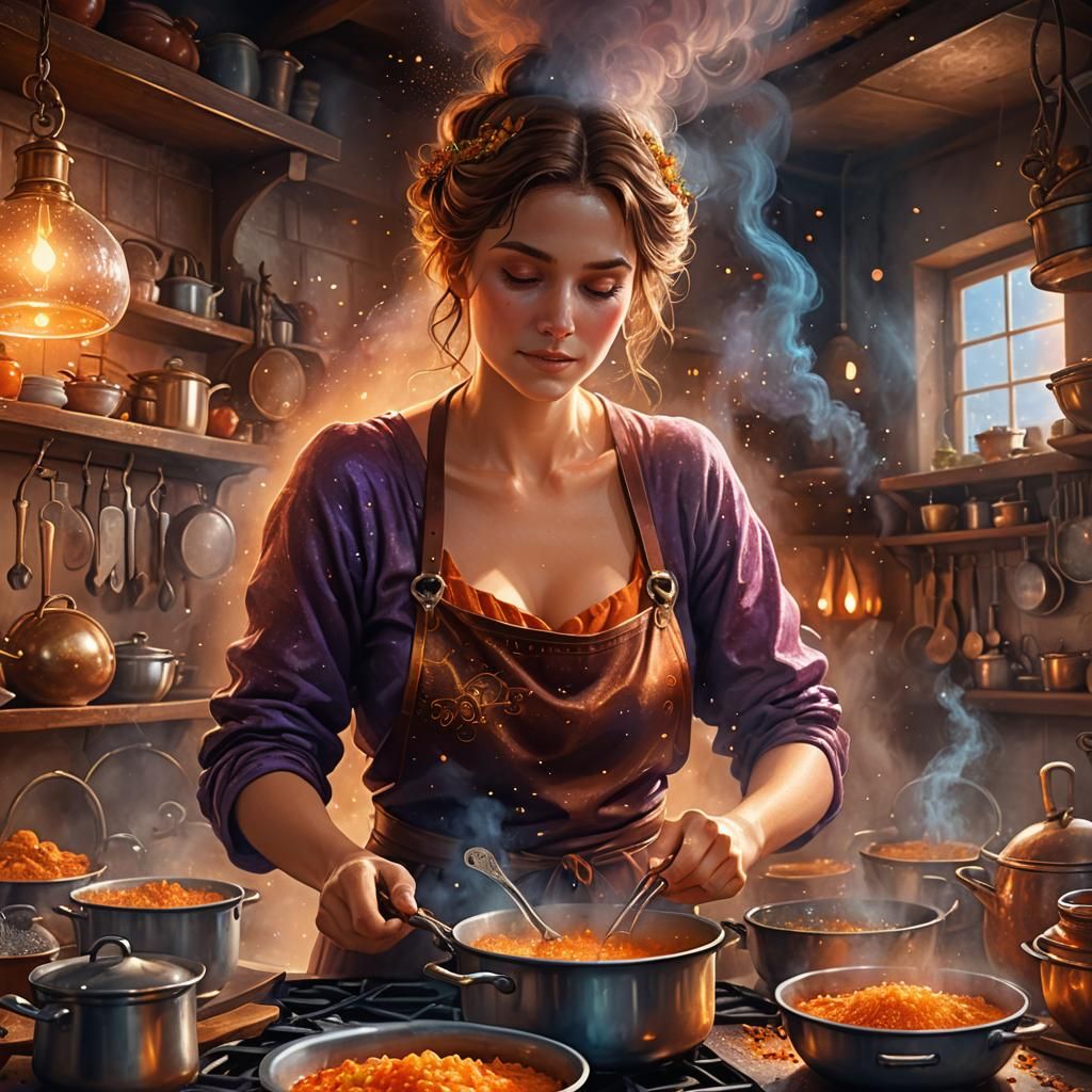 Magical Eintopf with Melanzani: A Whimsical Fantasy