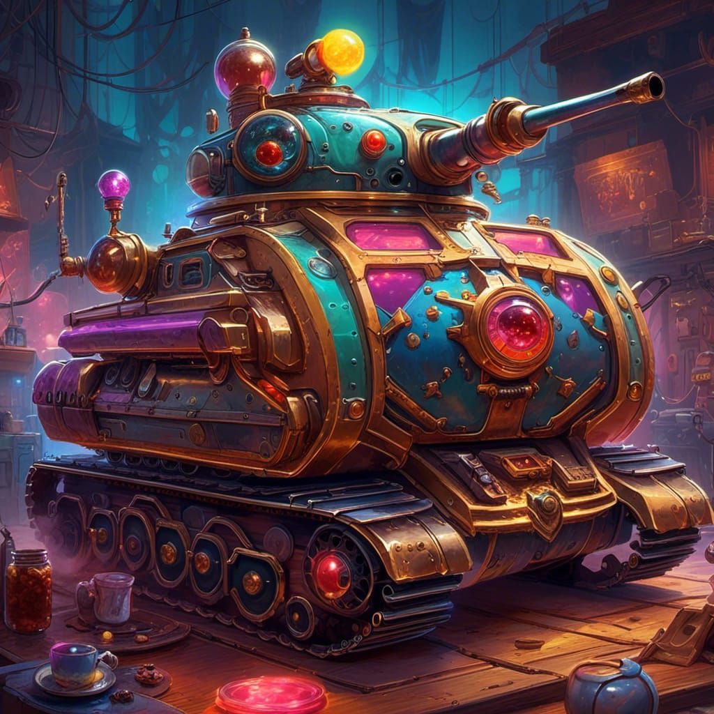 Muppet Mania: AI Tank Creation