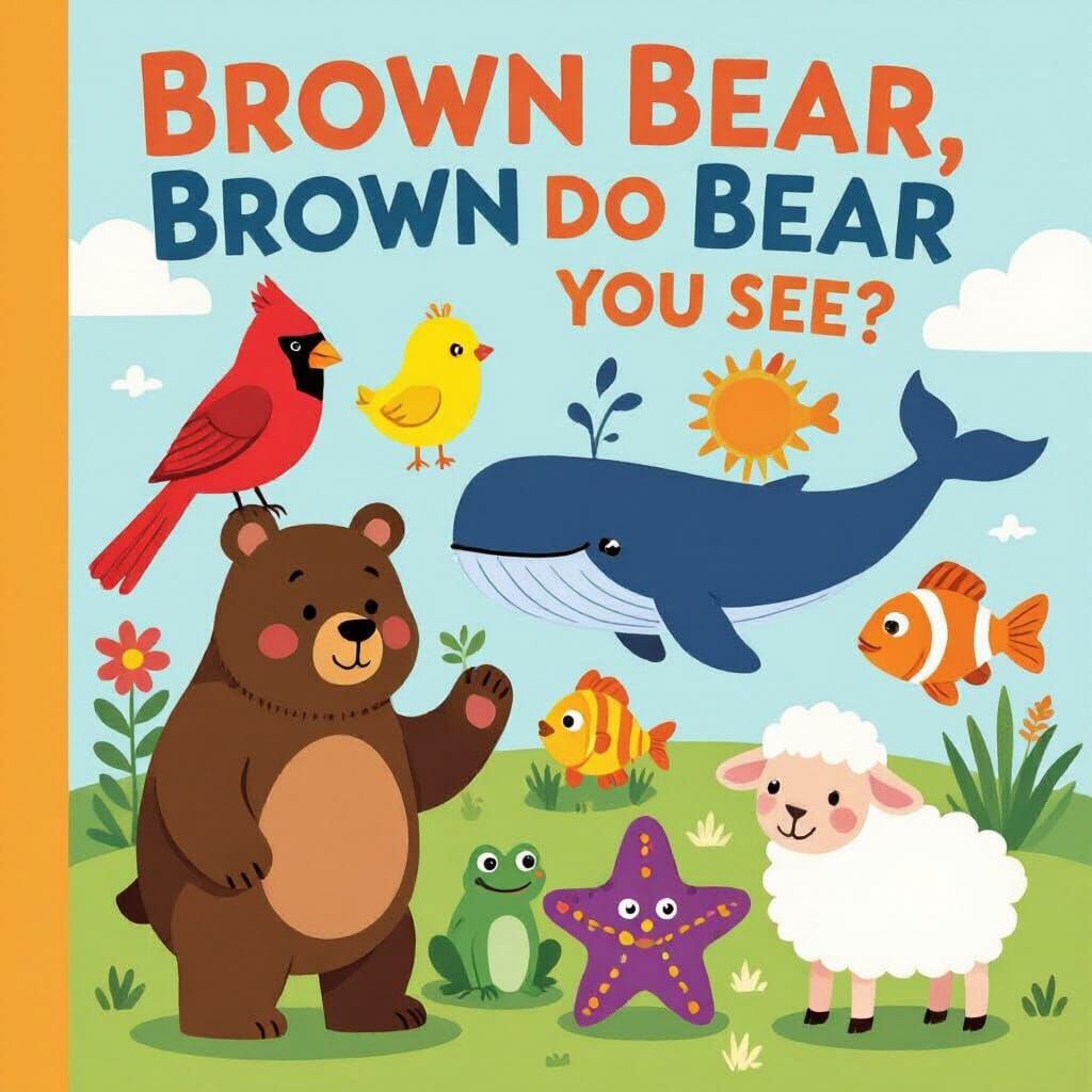 Children's Book Cover: All Animals Featured