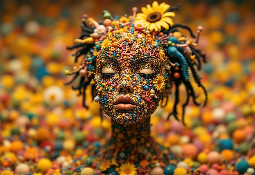 Surreal Ode to Artistic Expression and Subconscious Beauty