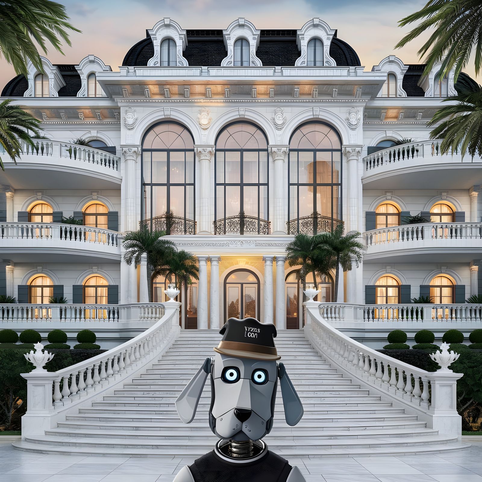 Robotic Dog Detective Movie Poster