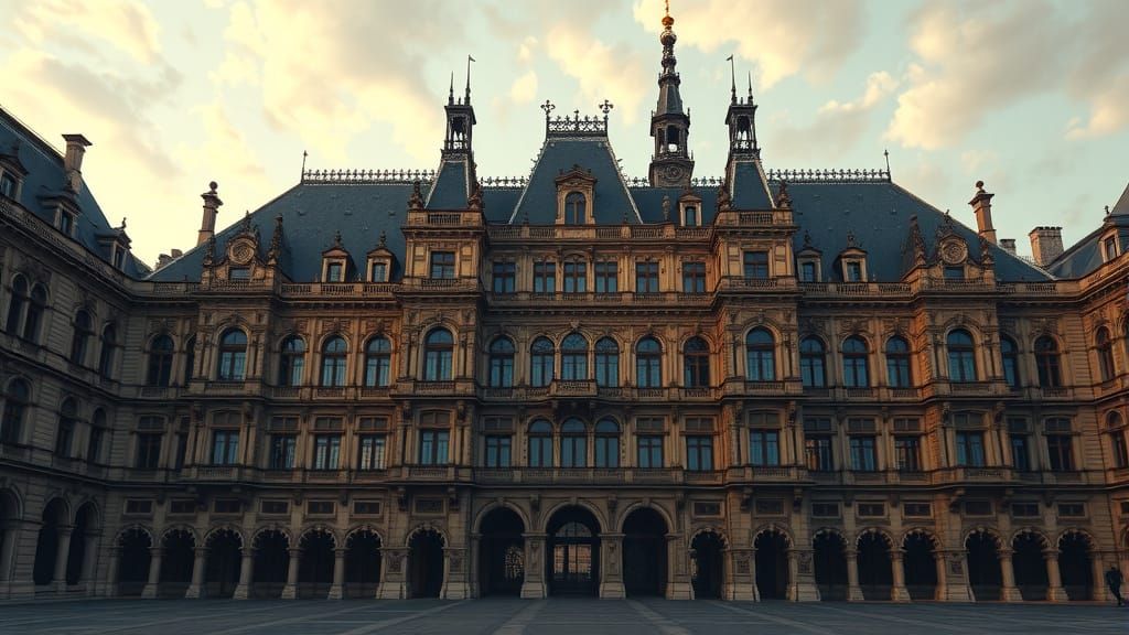 Majestic Herzogspalast Palace in Breathtaking Photorealistic...