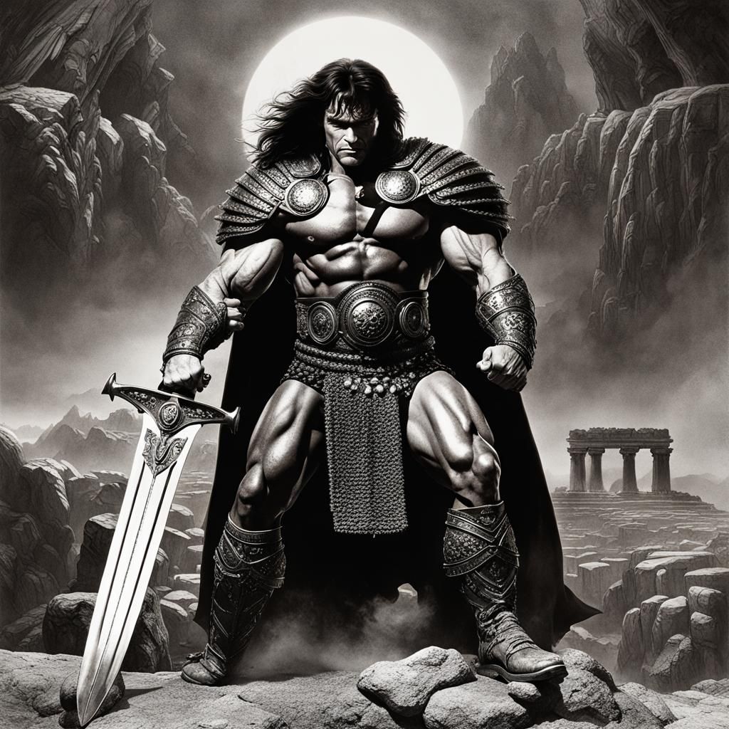 Conan the Cimmerian: Epic Digital Matte Painting