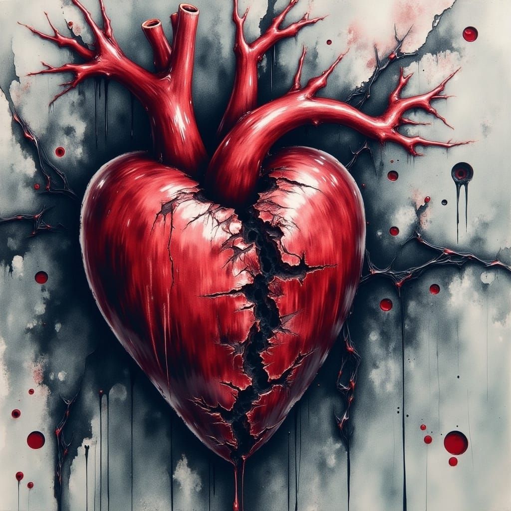 Amelia in a Haunting Watercolor Mood