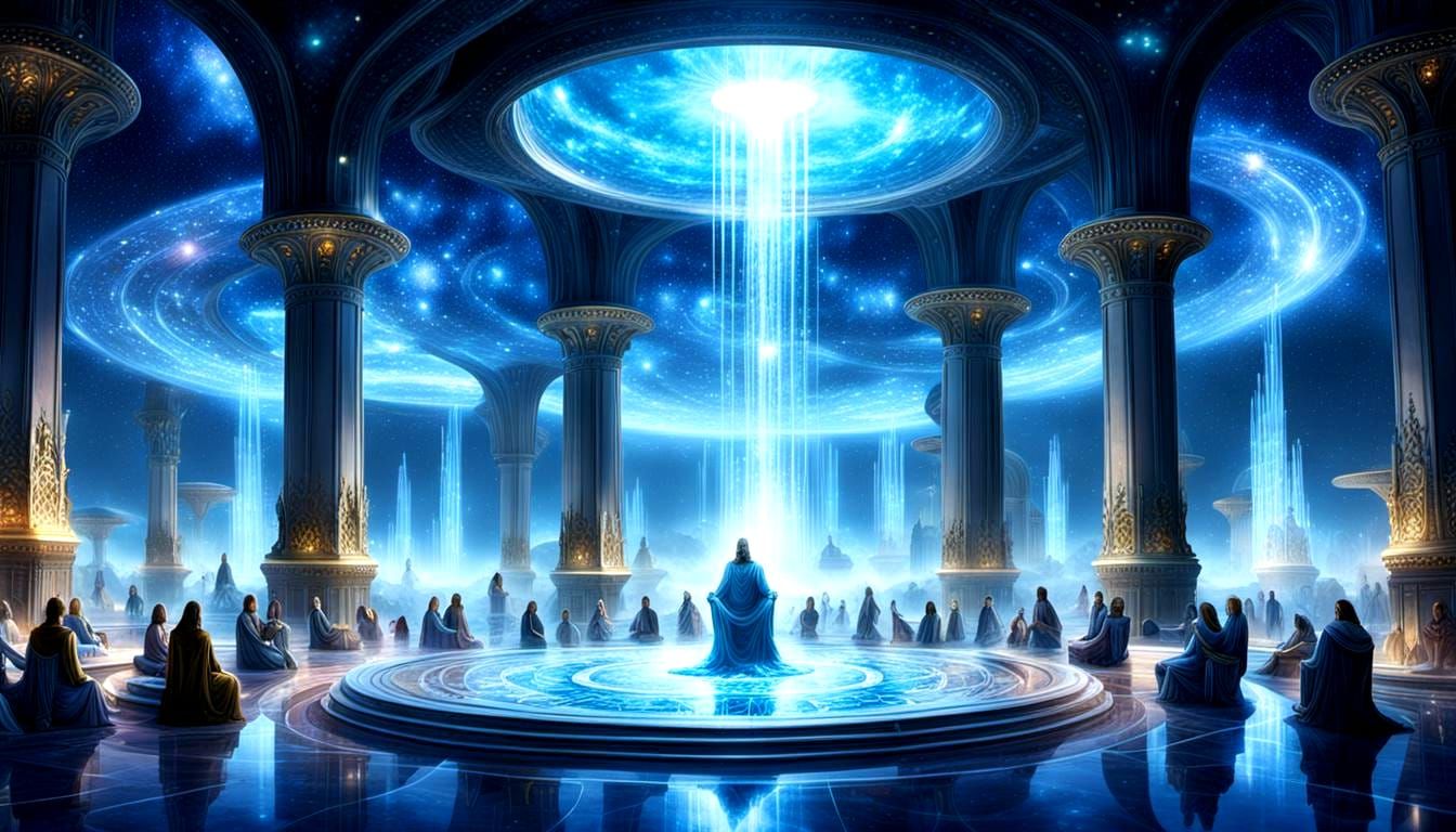 Ethereal Chamber of Star Beings