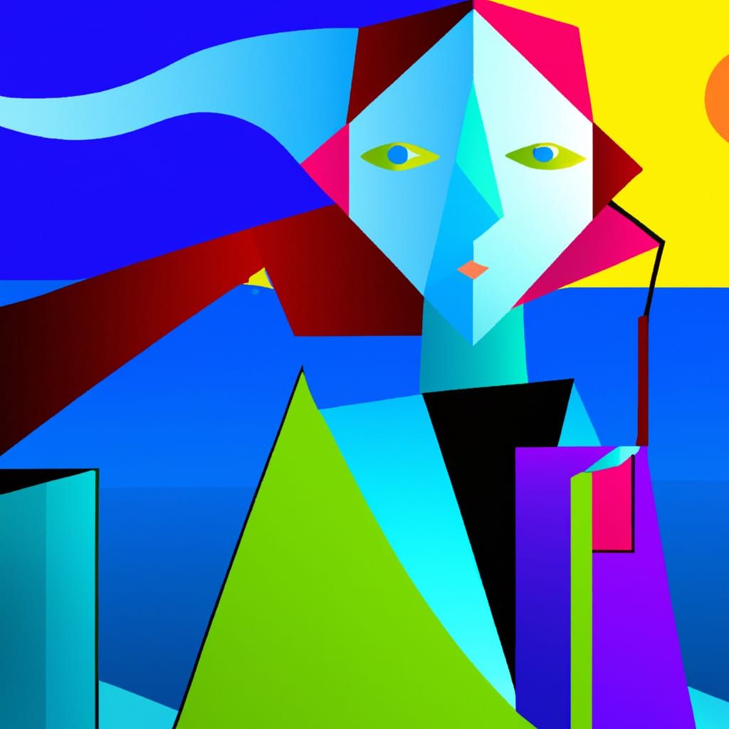 Girl Hunts Global Investing in Cubist Style