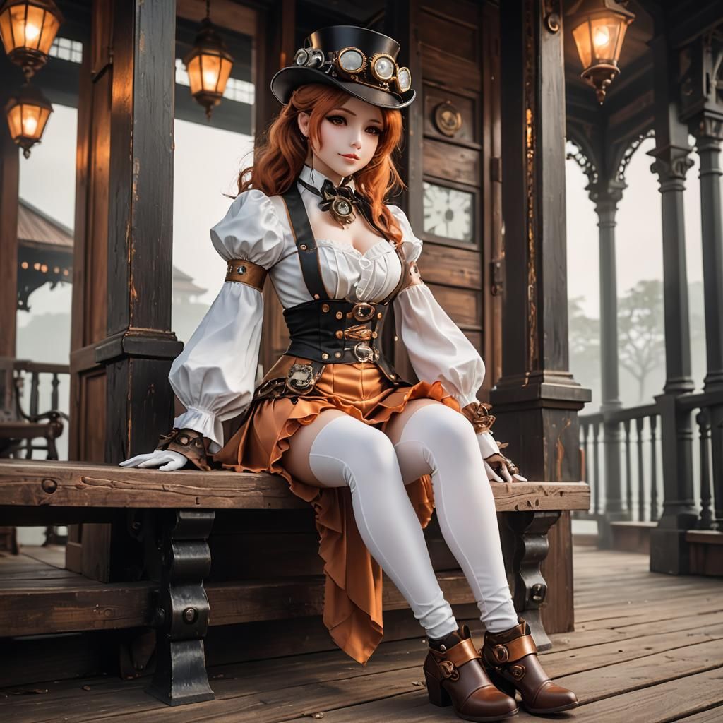 japanese idol as saloon girl