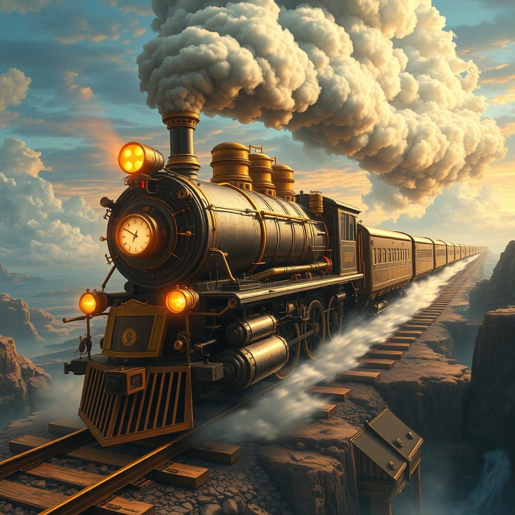 Steampunk Train