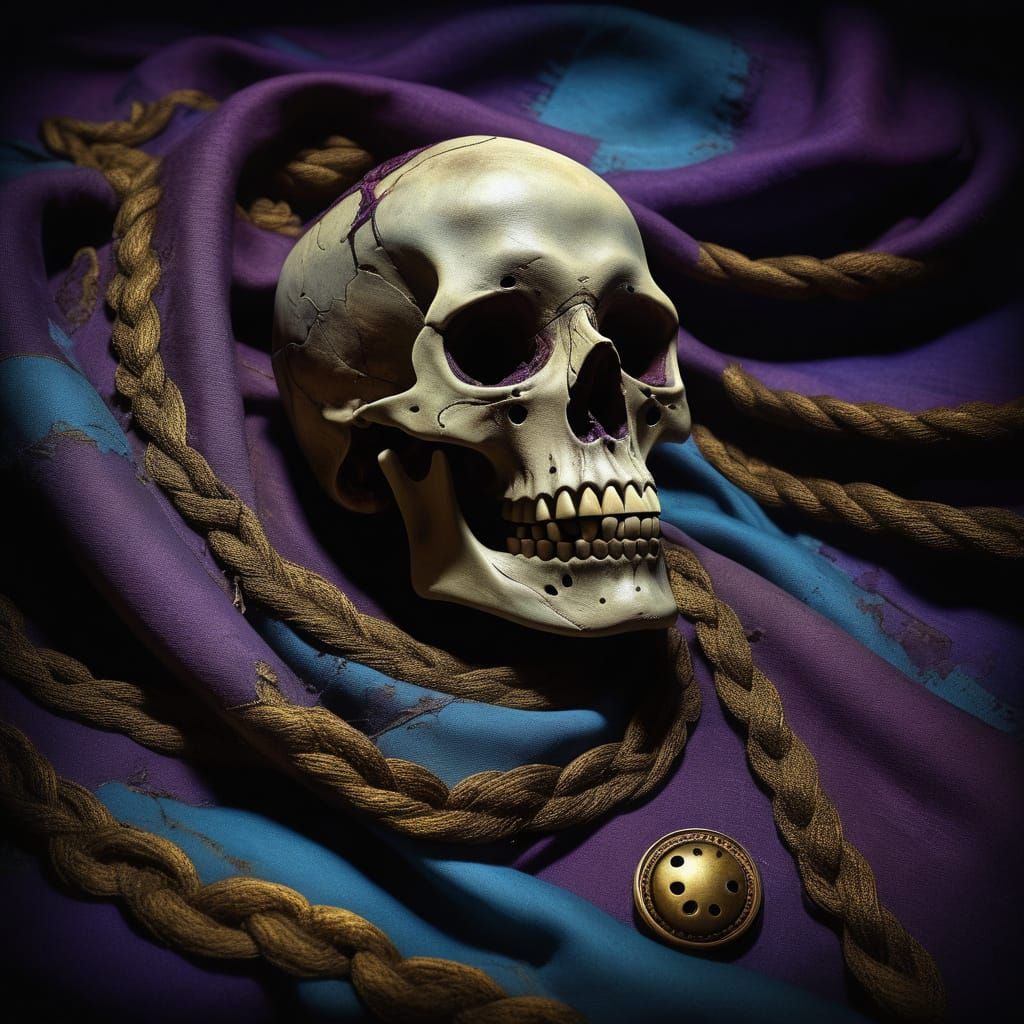 Braids and A Skull
