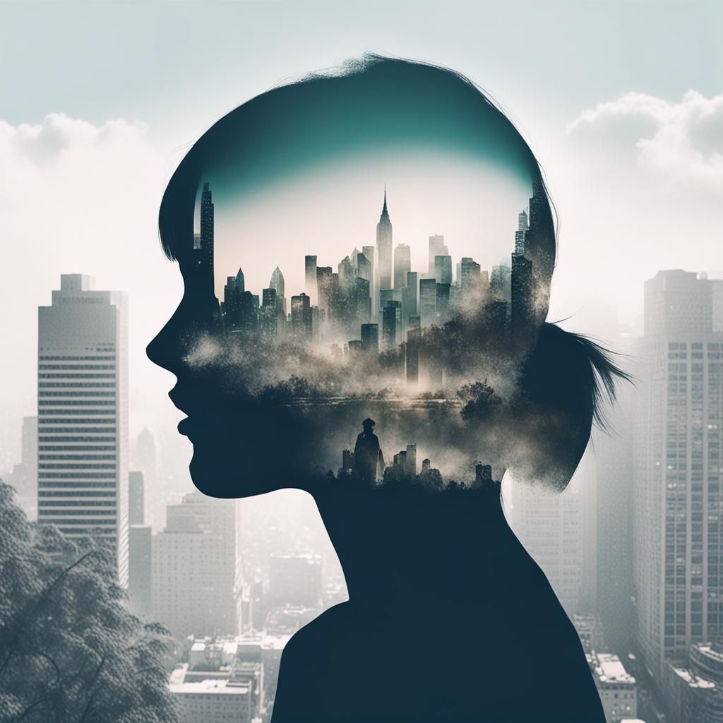 Captivating Double Exposure Art: A Creative Blend
