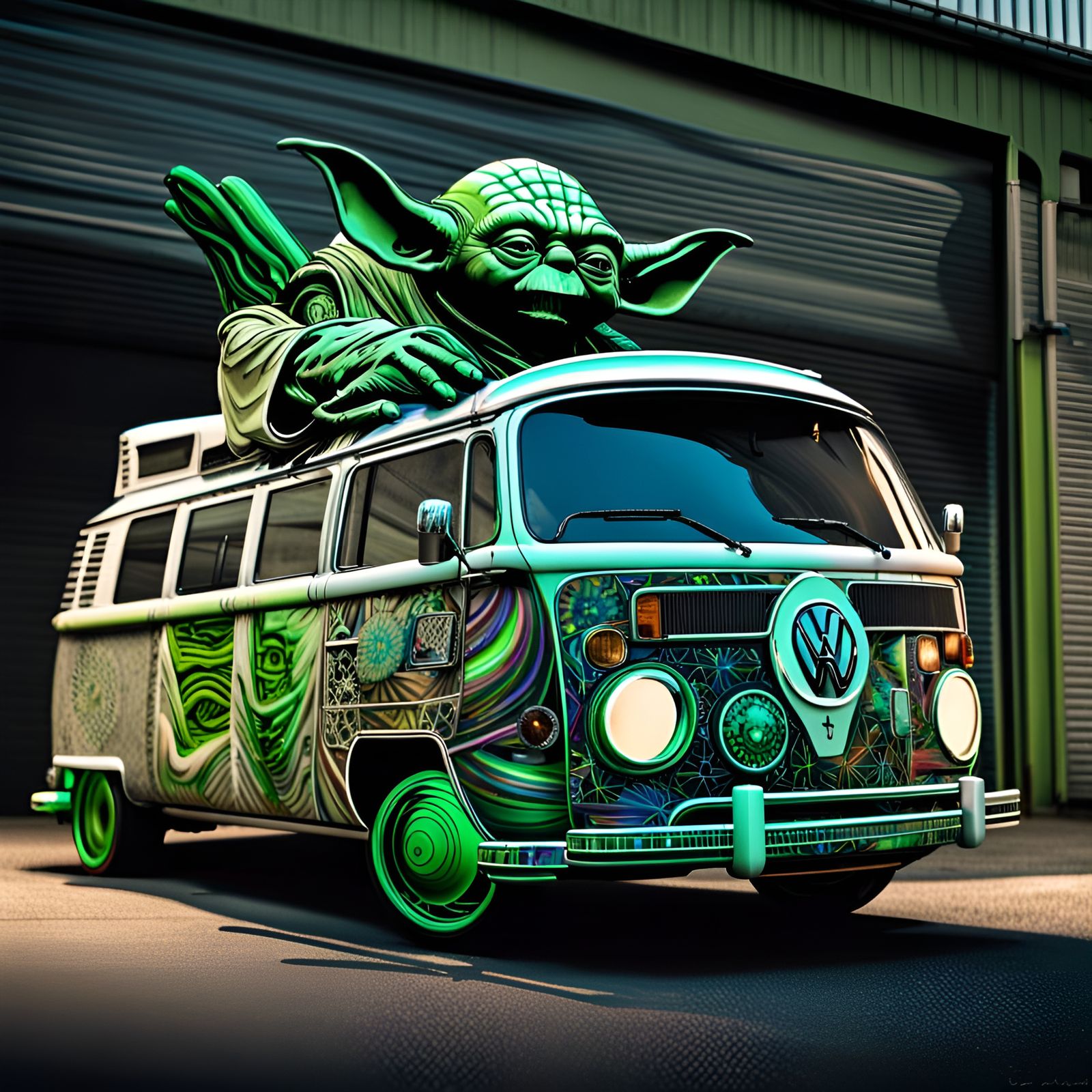 Yoda™©® Camper Van #1, Masterplayer
