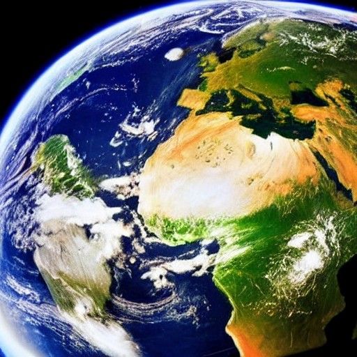 Earth as Dust: Suspended in a Sunbeam