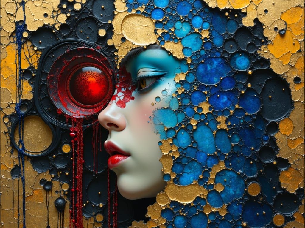 Moorish Wizard in Art Nouveau Style