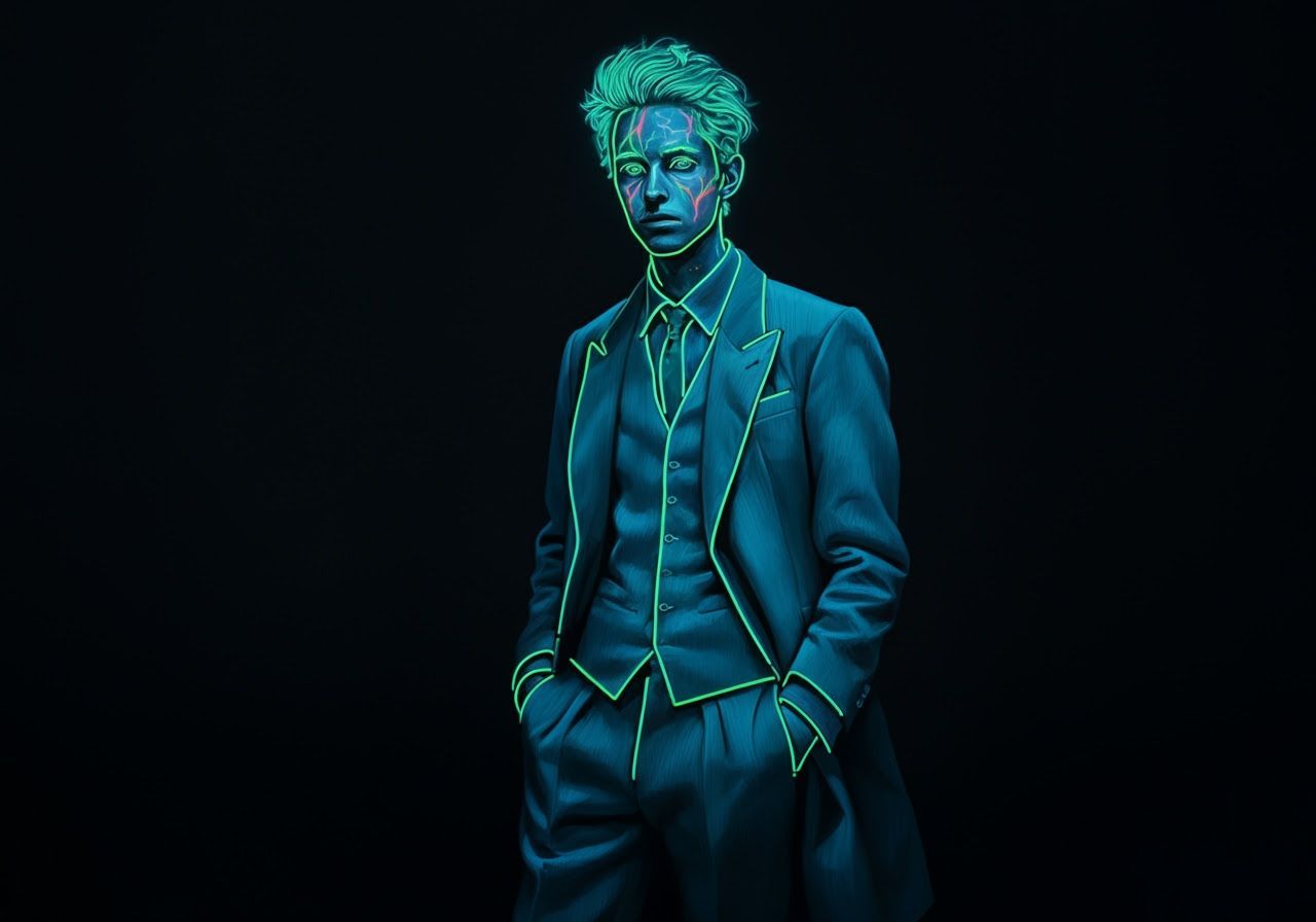 In Neon Grey I Hear a Hole I Speak a Mansion I Remember a De...