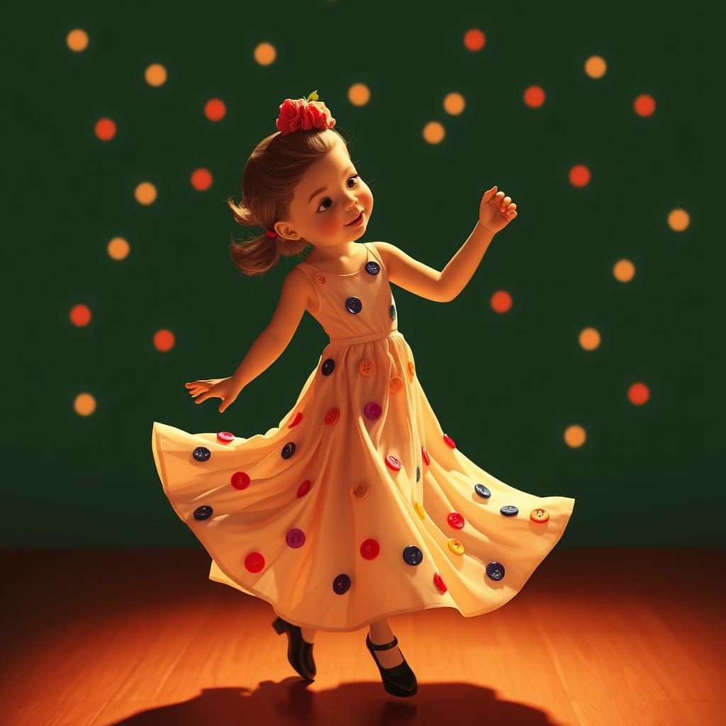 Joyful Mother and Baby Dancing Together