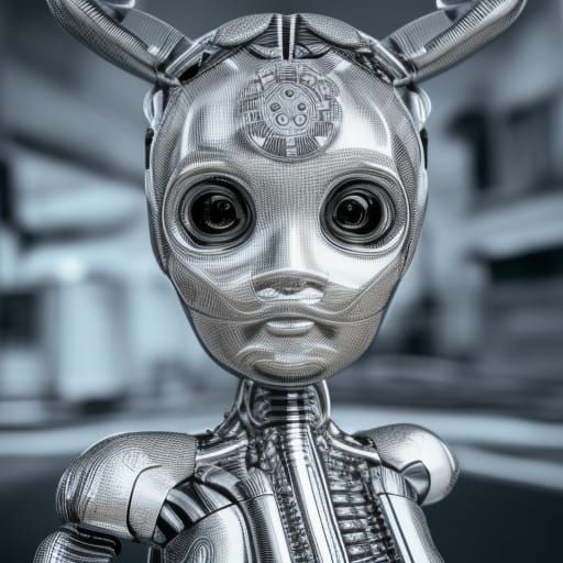 Hyperrealistic AI Baby with Intricate Details