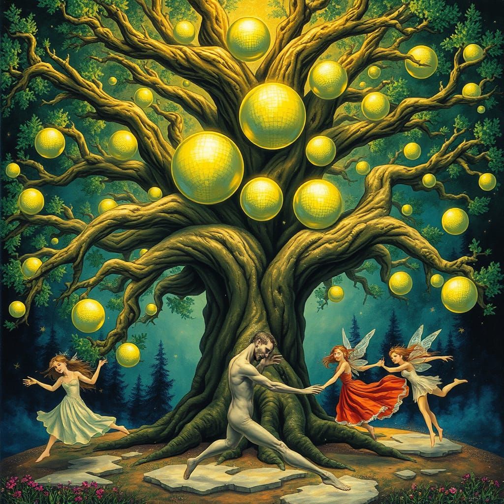 Ancient Tree Disco Wonderland