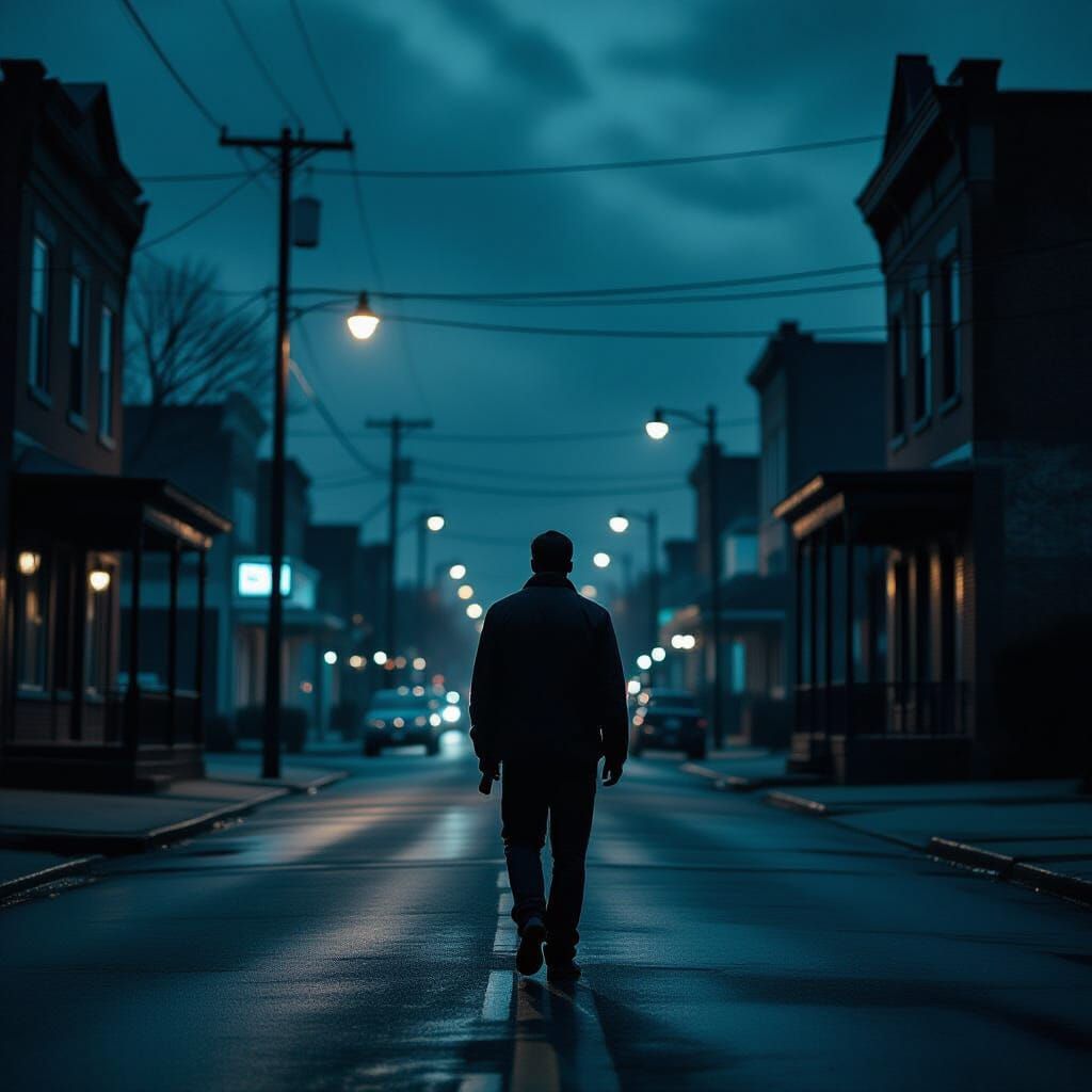 Billy Gentis Vlogging Through Dark Atmospheric Wynne Streets