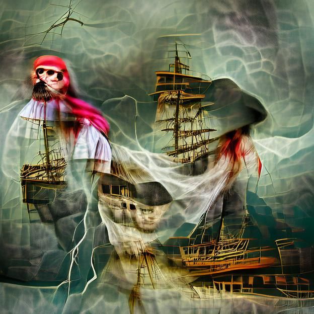 Ethereal Ghost of a Strangled Pirate