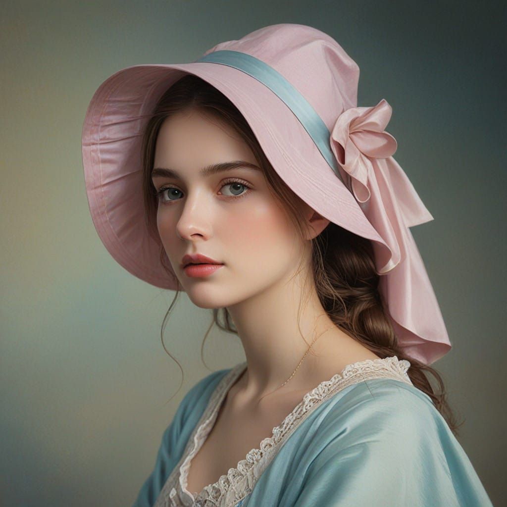 Ethereal Lady in Soft Focus