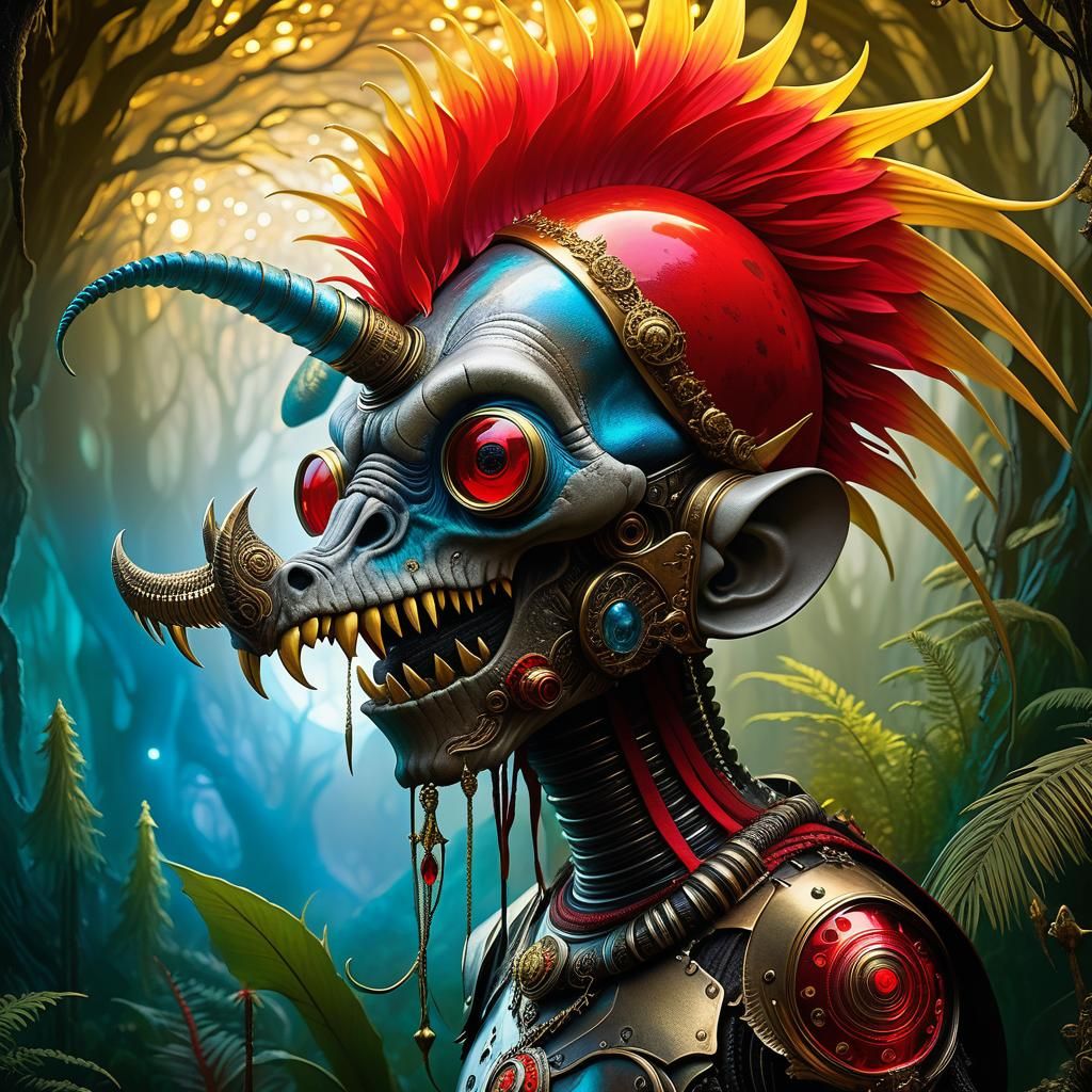 Cryptid Taxidermy Museum: Post-Apocalyptic Fantasy Art