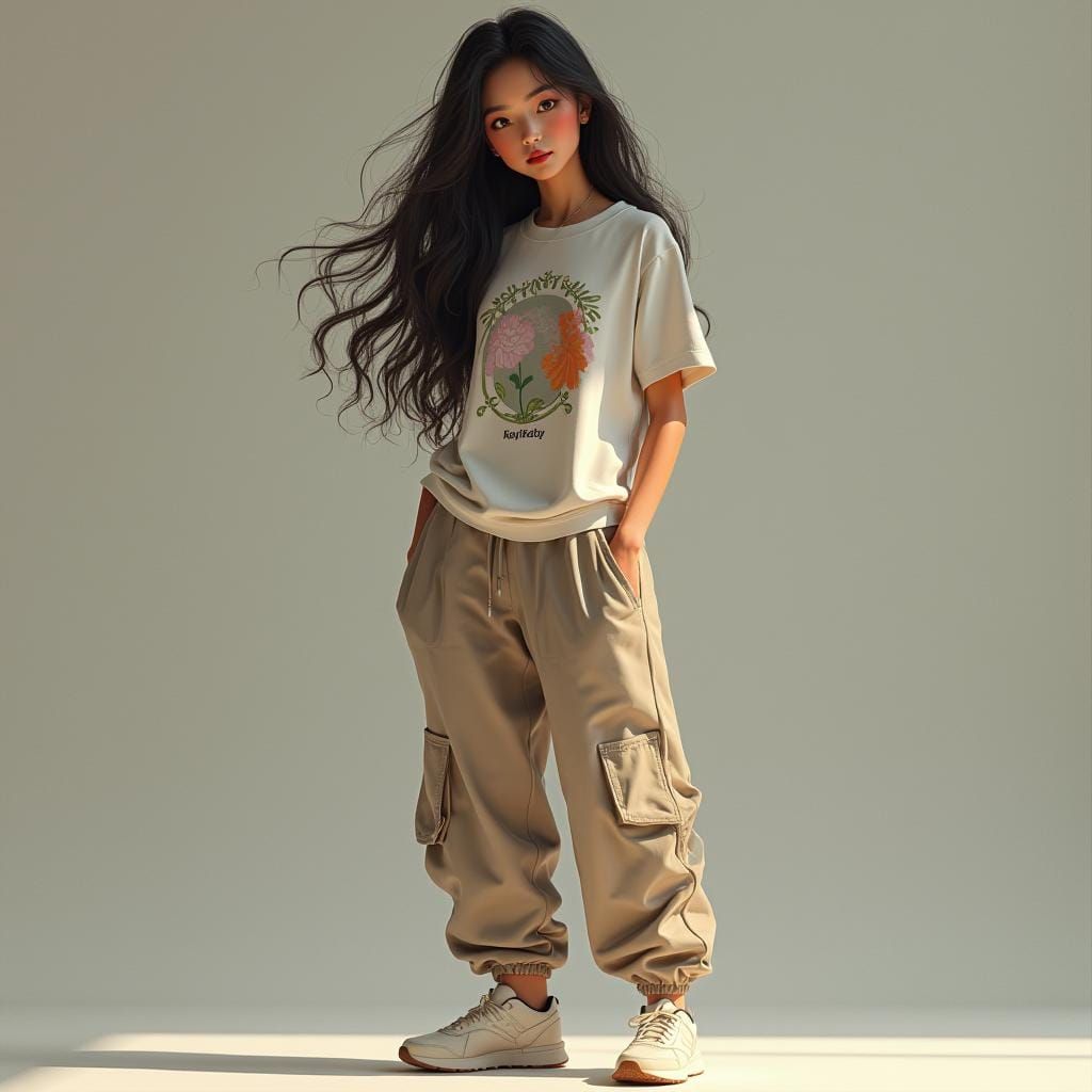 Geto Suguru's Sister: Detailed Matte Painting