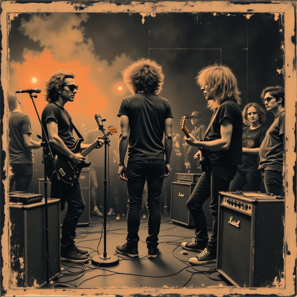 Electric Rock Performance on the Brink of Chaos