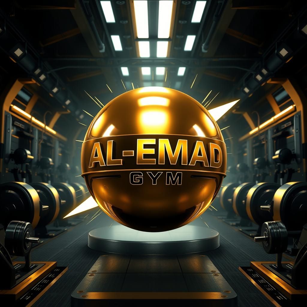 AL-EMAD GYM logo