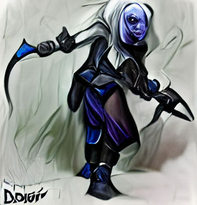 Drow Rogue Digital Art: Shadowed Intrigue