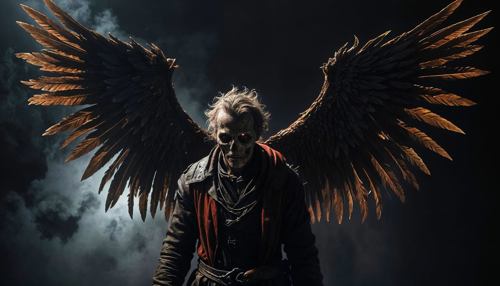 Angel of Death in Fiery Underworld