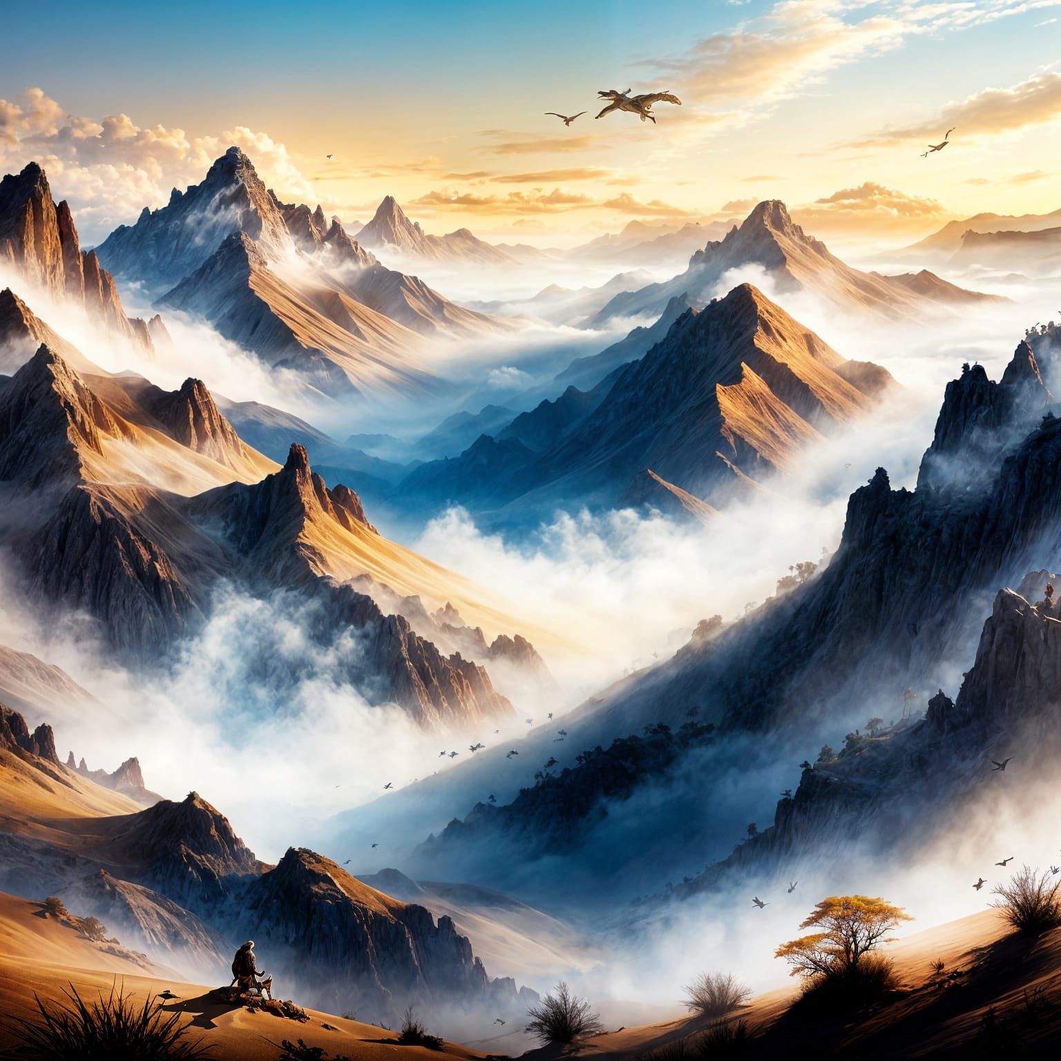 Book Cover: Humanoid, Drake-Lizard, and Fennec Fox