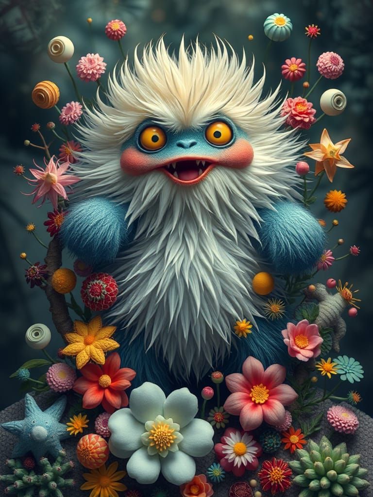 Asymmetrical Cacophony of Hybrid Fauna and Flora