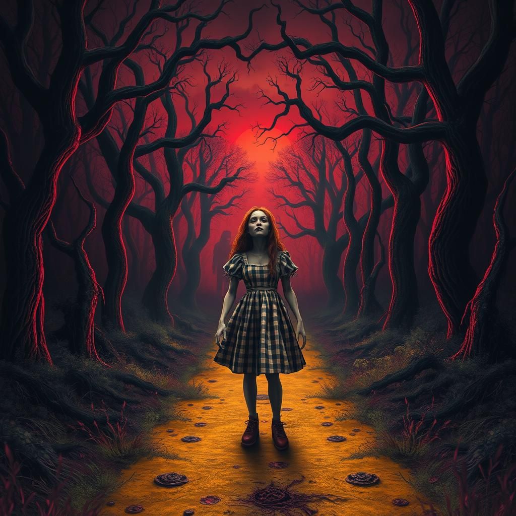 Grotesque Wizard of Oz Horror Scene