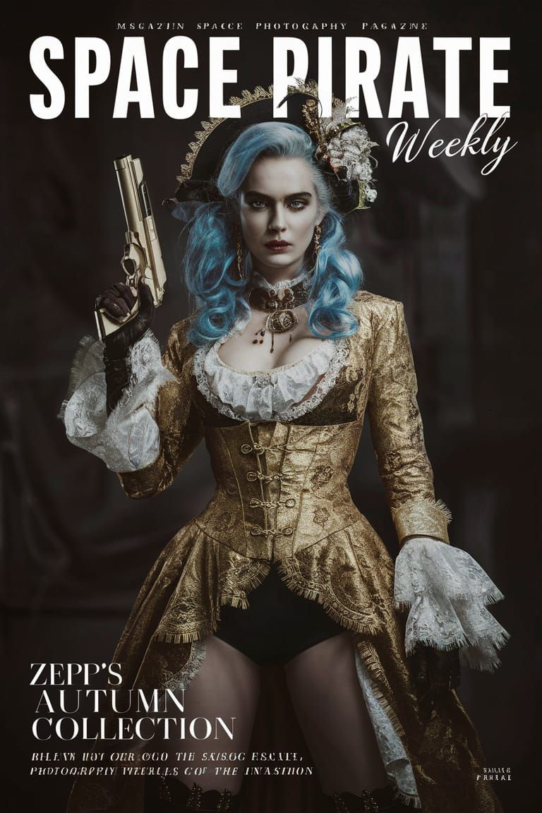 Space Pirate Weekly Cover: Zepp's Autumn Collection