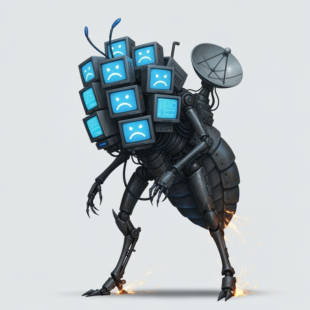 Mechanical Insectoid Radiating Digital Dread